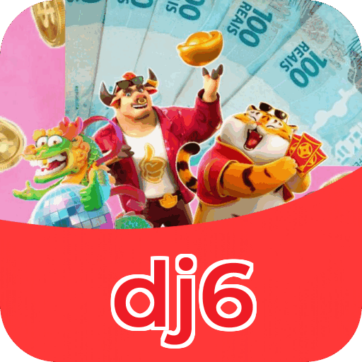 Interface do aplicativo dj6 mostrando jogos disponíveis no iOS e Android